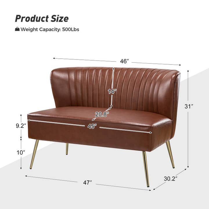 Karat Home - Wholesale Sofa - Monica Loveseat4