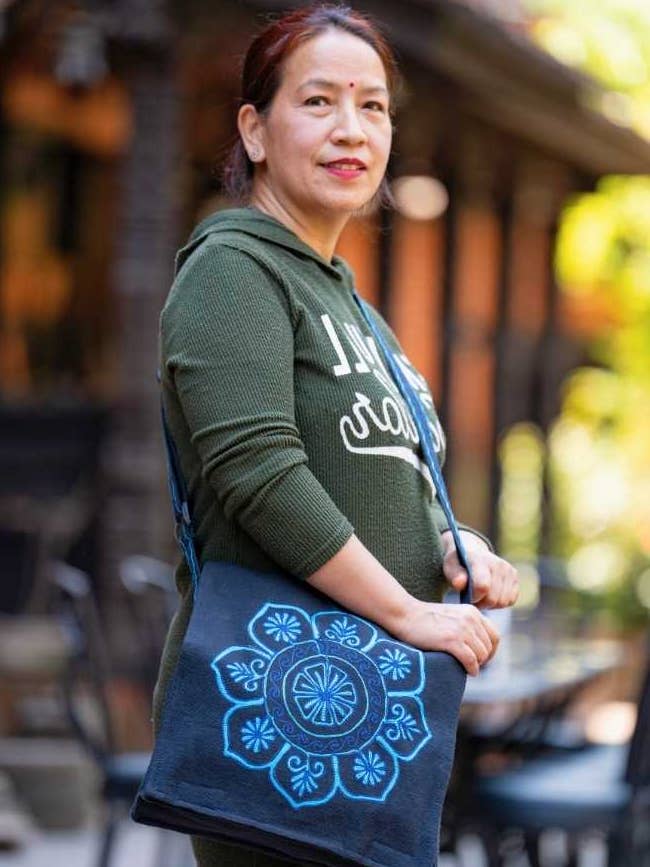 Embroidered Crossbody Bag for wholesale by Ganesh Himal Trading