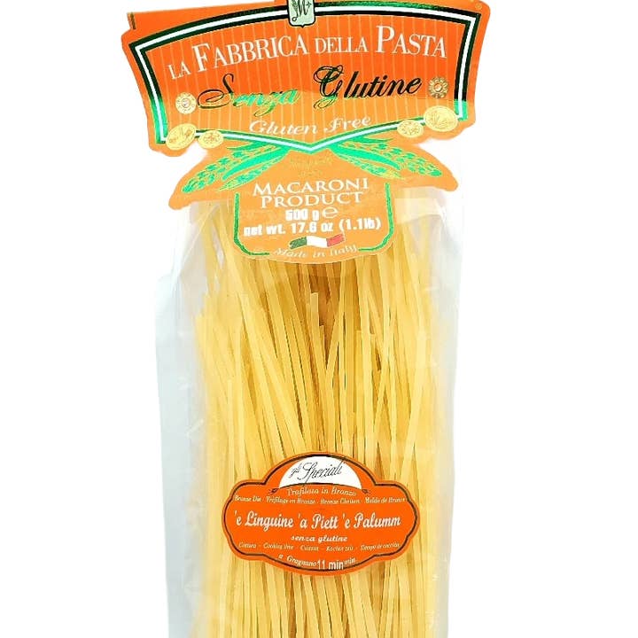 Gluten Free Linguine by La Fabbrica della Pasta for wholesale by Zia Pia