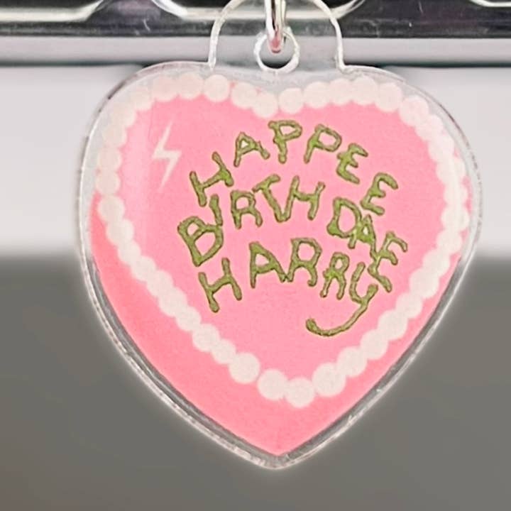 Birthday Cake Kindle Charm – USB Accessories - Bookish Gift for wholesale by Amberlin Studio