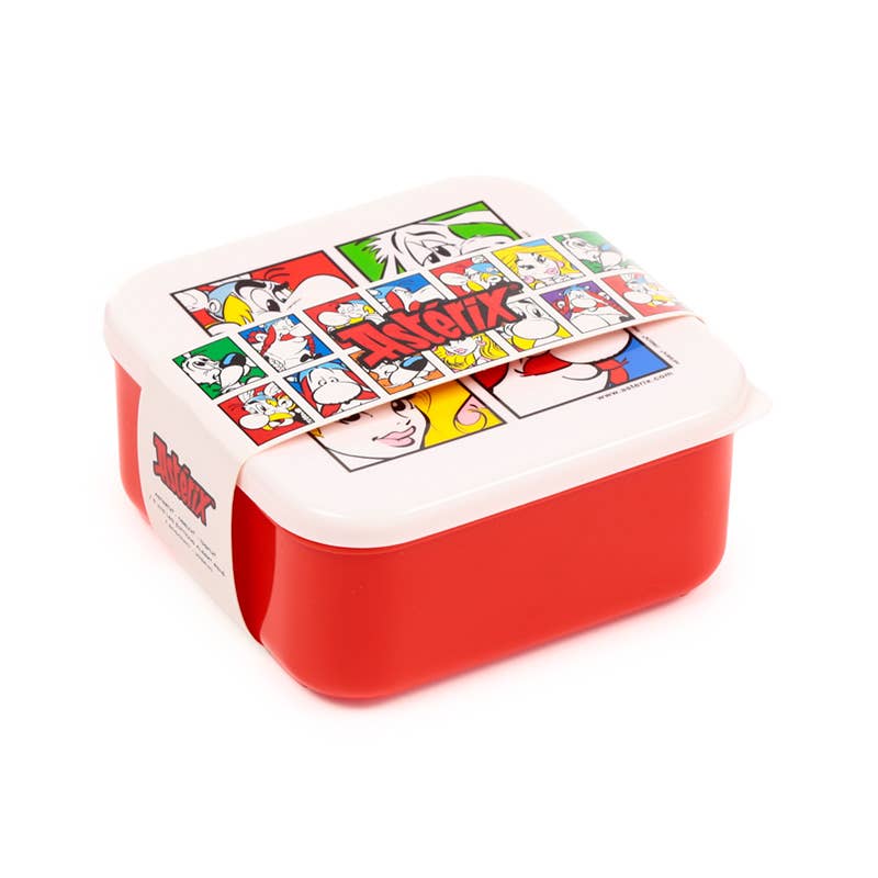 Puckator EU - Wholesale Broodtrommel/lunchdoos - Set van 3 Lunchboxen M/L/XL Asterix, Obelix, Idefix 20252