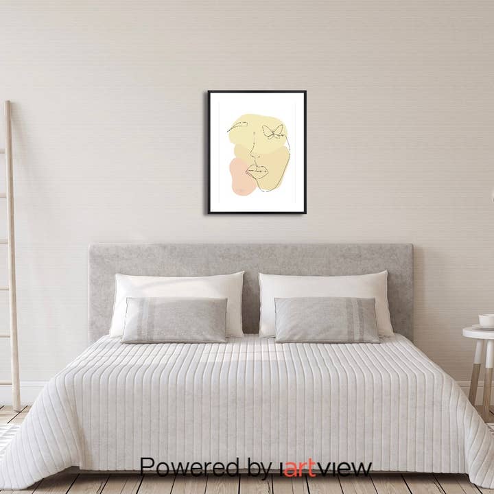 Face Line Tegning 2 for engroshandel hos DaniV Art Studio