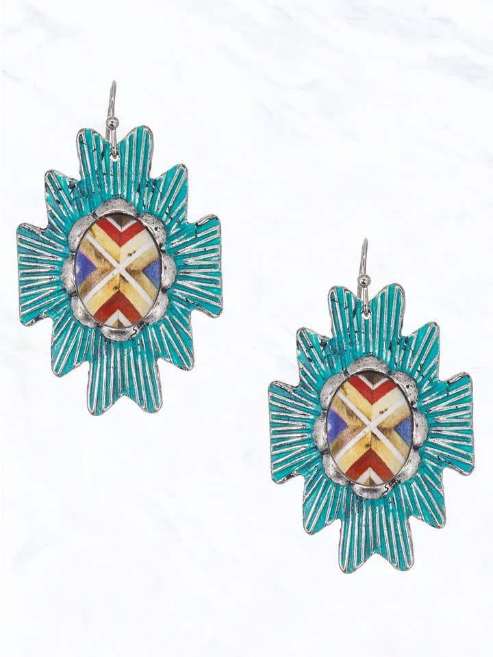 Aztec Metal Western Earrings and other Purchase Wholesale aztec earring. Free Returns & Net 60 Terms on Faire trending on Faire.