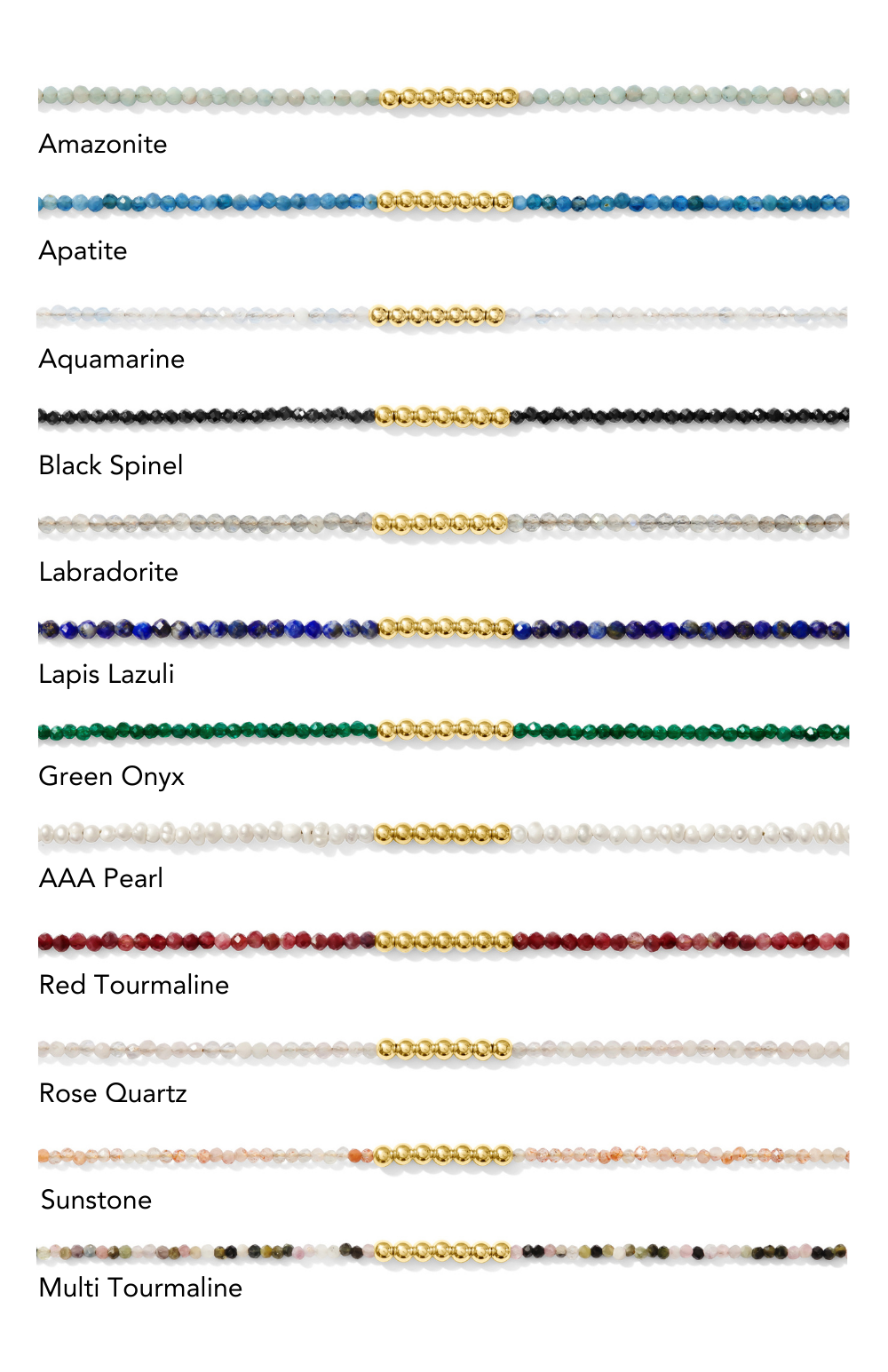 Kaylie Dawn Jewelry – wholesale Pärlband/Pärlhalsband – Lucky Handgjort Delikat Ädelsten Halsband Blå Lapis Lazuli6