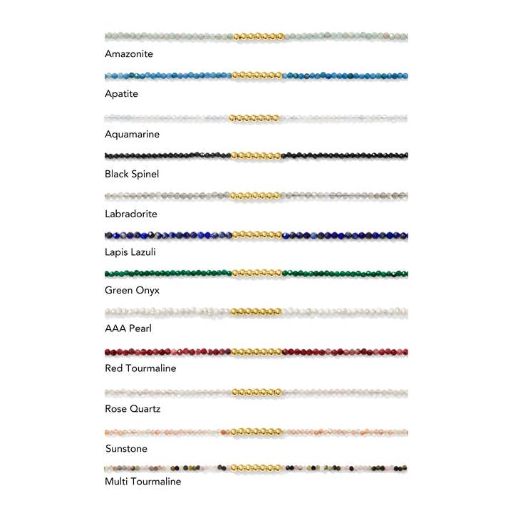 Kaylie Dawn Jewelry – wholesale Pärlband/Pärlhalsband – Lucky Handgjort Delikat Ädelsten Halsband Blå Lapis Lazuli6