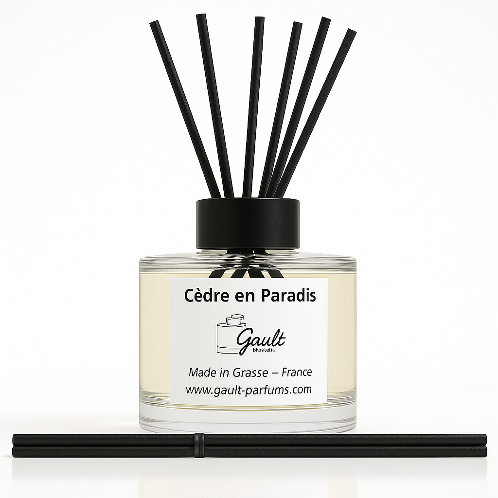 GAULT PARFUMS - Venta al por mayor Difusores de palitos - Difusor de varillas Cèdre en Paradis 200 ml1