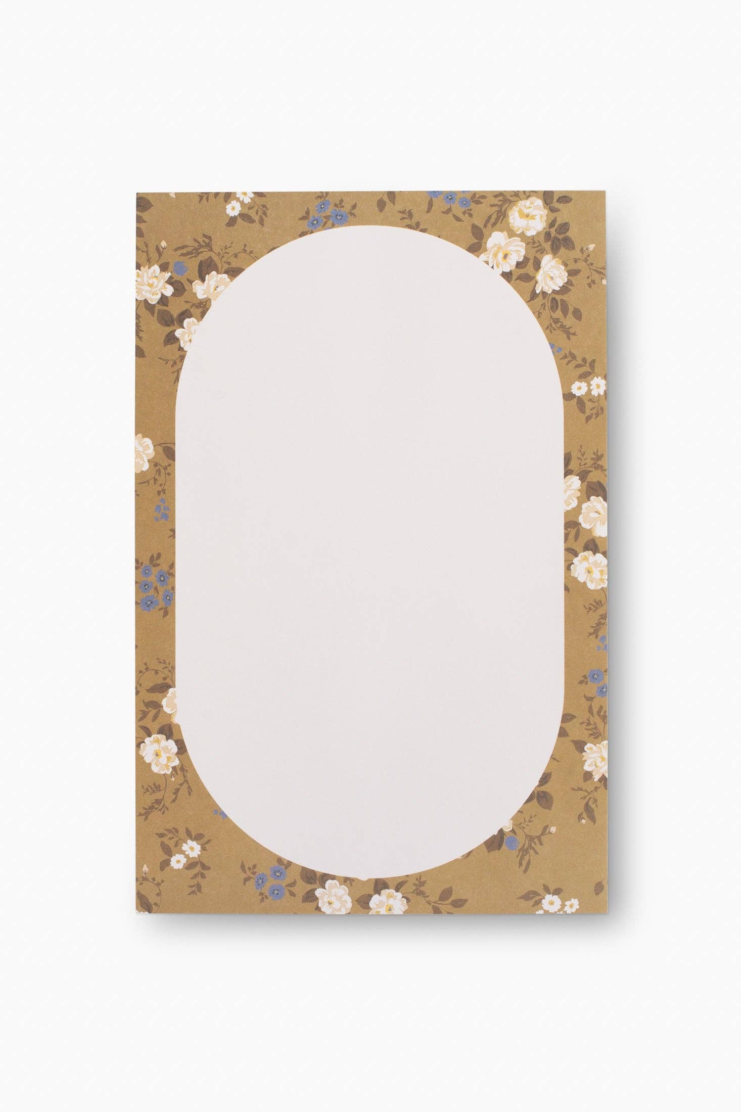 Flowerie - Wholesale Notepad - Blossom Large Notepad | Vintage Gold Floral0