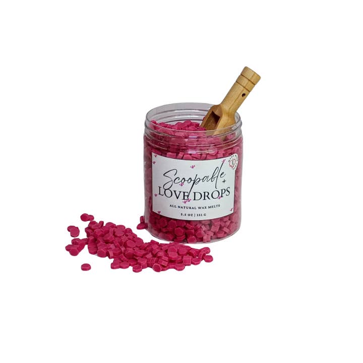 Scoopable Love Drops Wax Melts for wholesale by Loves Candle Closet Ltd