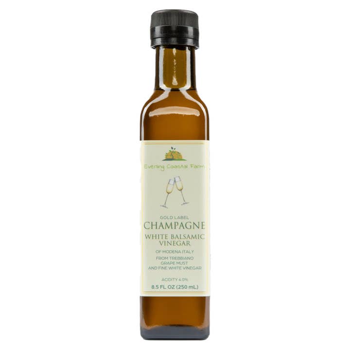 Champagne White Balsamic Vinegar for wholesale by The Local Palate Marketplace
