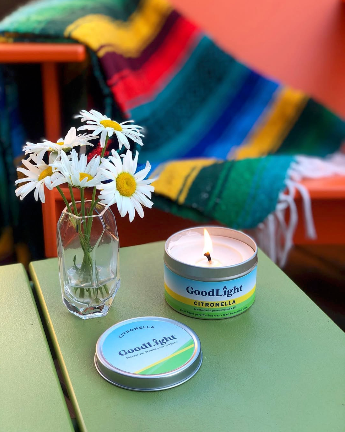 GoodLight Natural Candles - Wholesale Travel Candles - Citronella Candle | 6 oz. Tin1