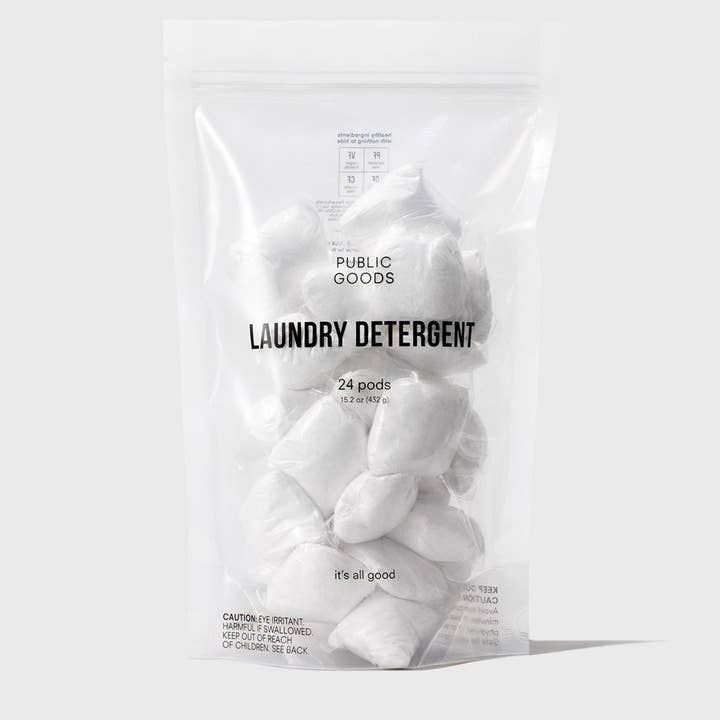 Public Goods - Wholesale Laundry Detergent Powder/Pods - Laundry Detergent Pods 24 ct