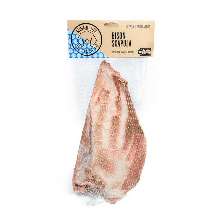 Winnie Lou - Wholesale Pet Treats - Dog - Bison Scapula Chews