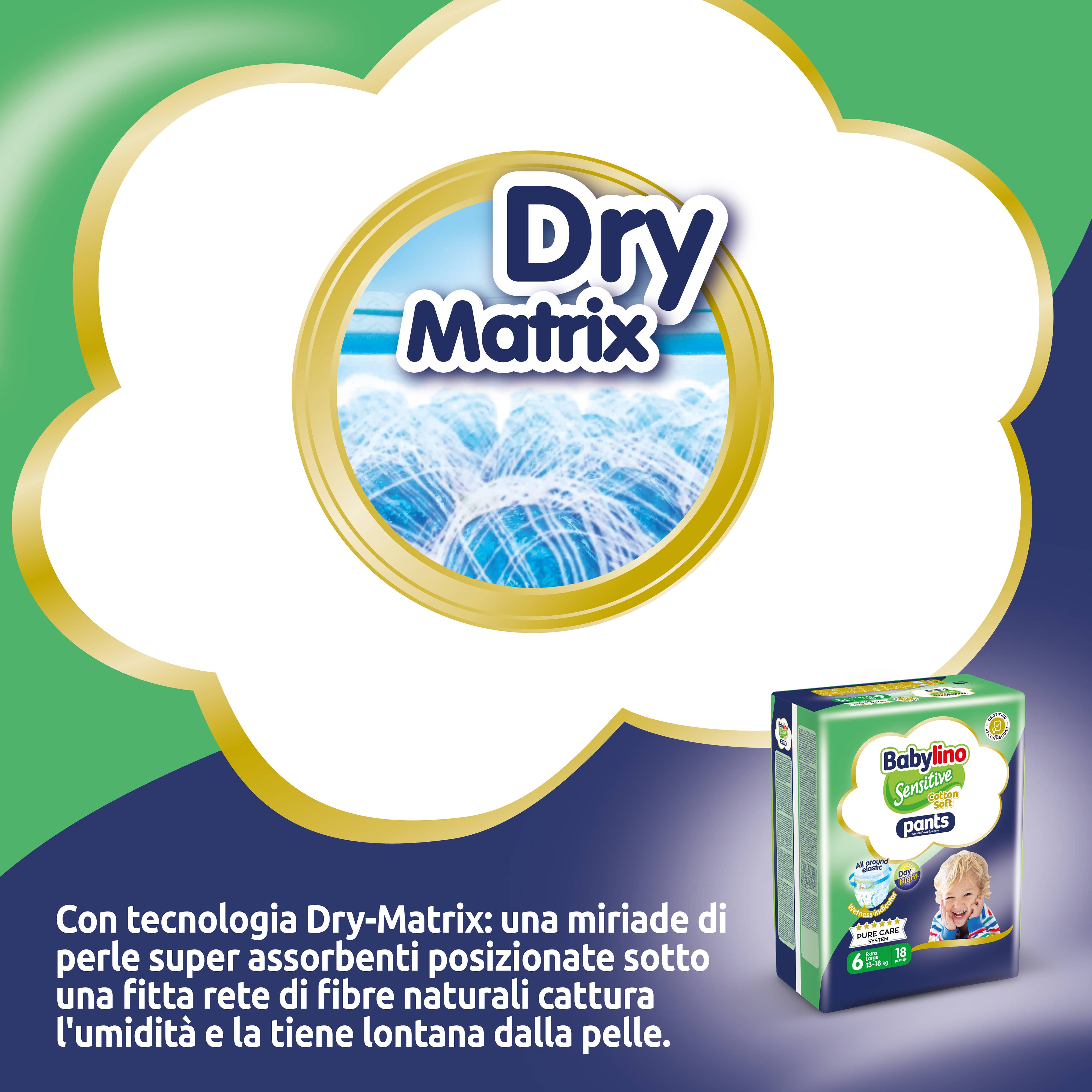 Babylino - Wholesale Diaper (Non-Cloth) - Baby - Babylino Sensitive Cotton Soft, Pant Diaper Size 6, 18 Units10