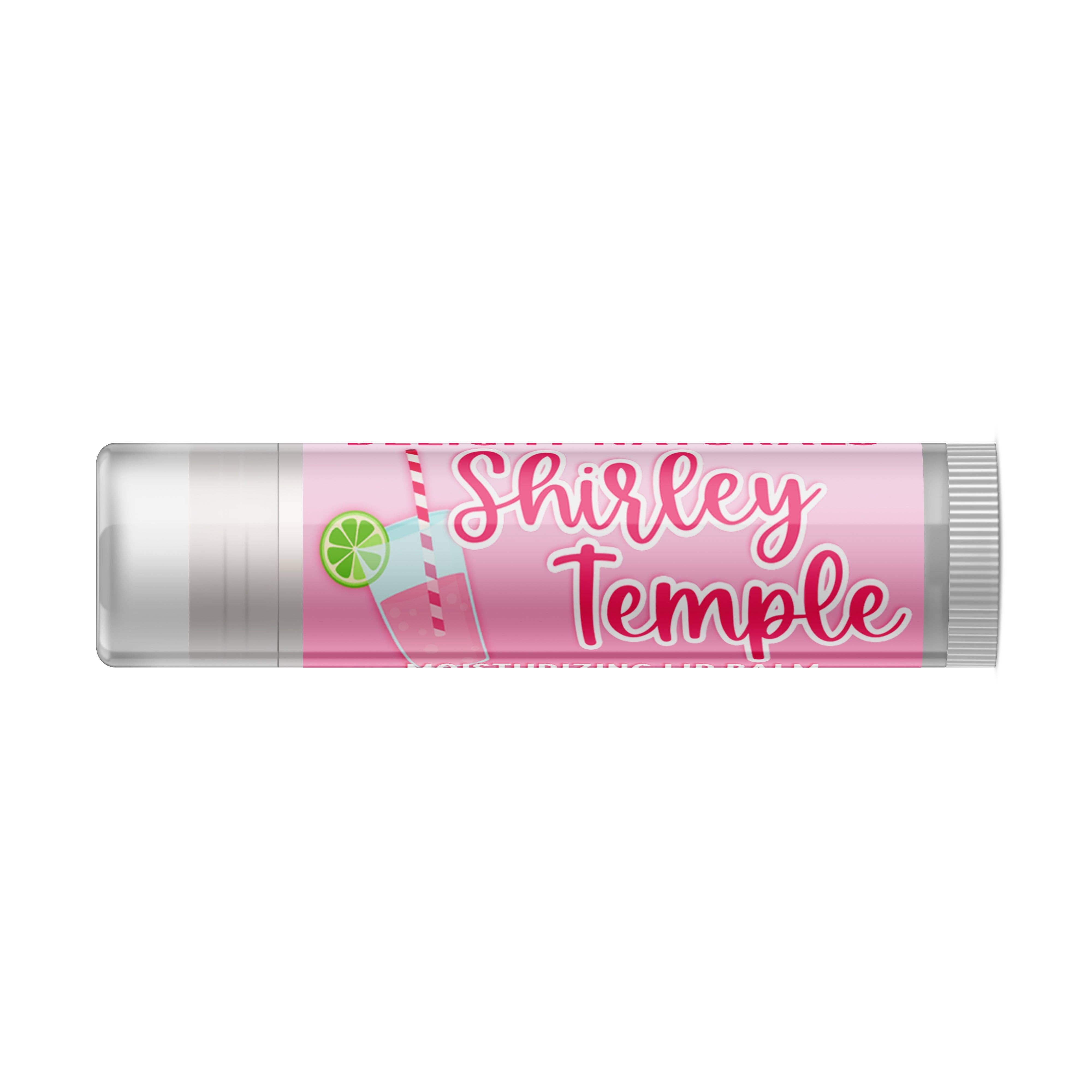 Delight Naturals - Wholesale Lip Balm - Jumbo Shirley Temple Lip Balm0