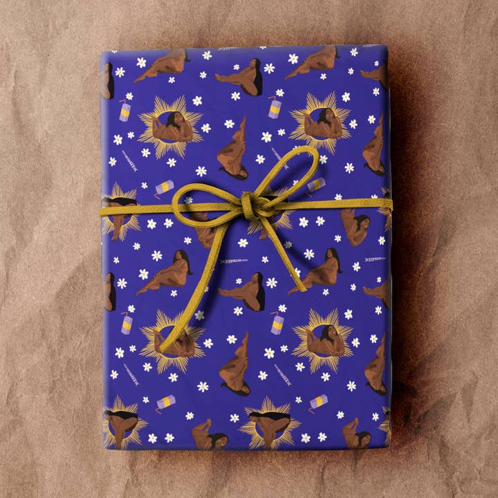 Hoja de papel de regalo Lizzo para venta al por mayor de Mother of the Moon