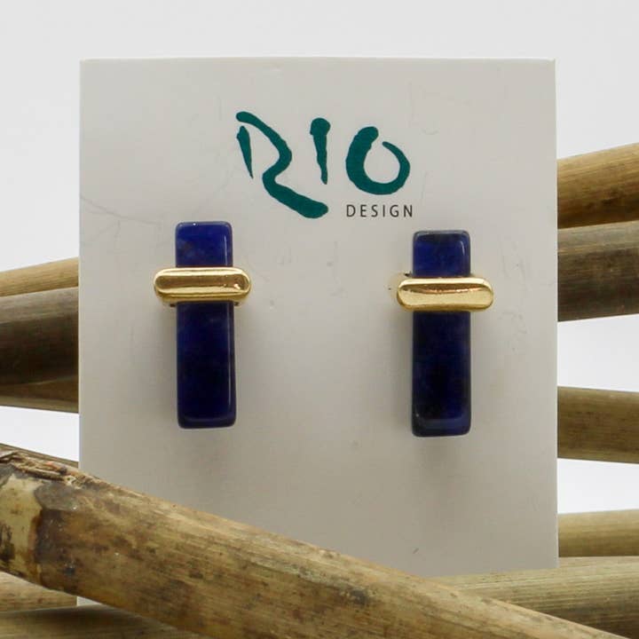 Jungle Gems Block Ørering - Sodalit for engroshandel hos Carla Dieterich