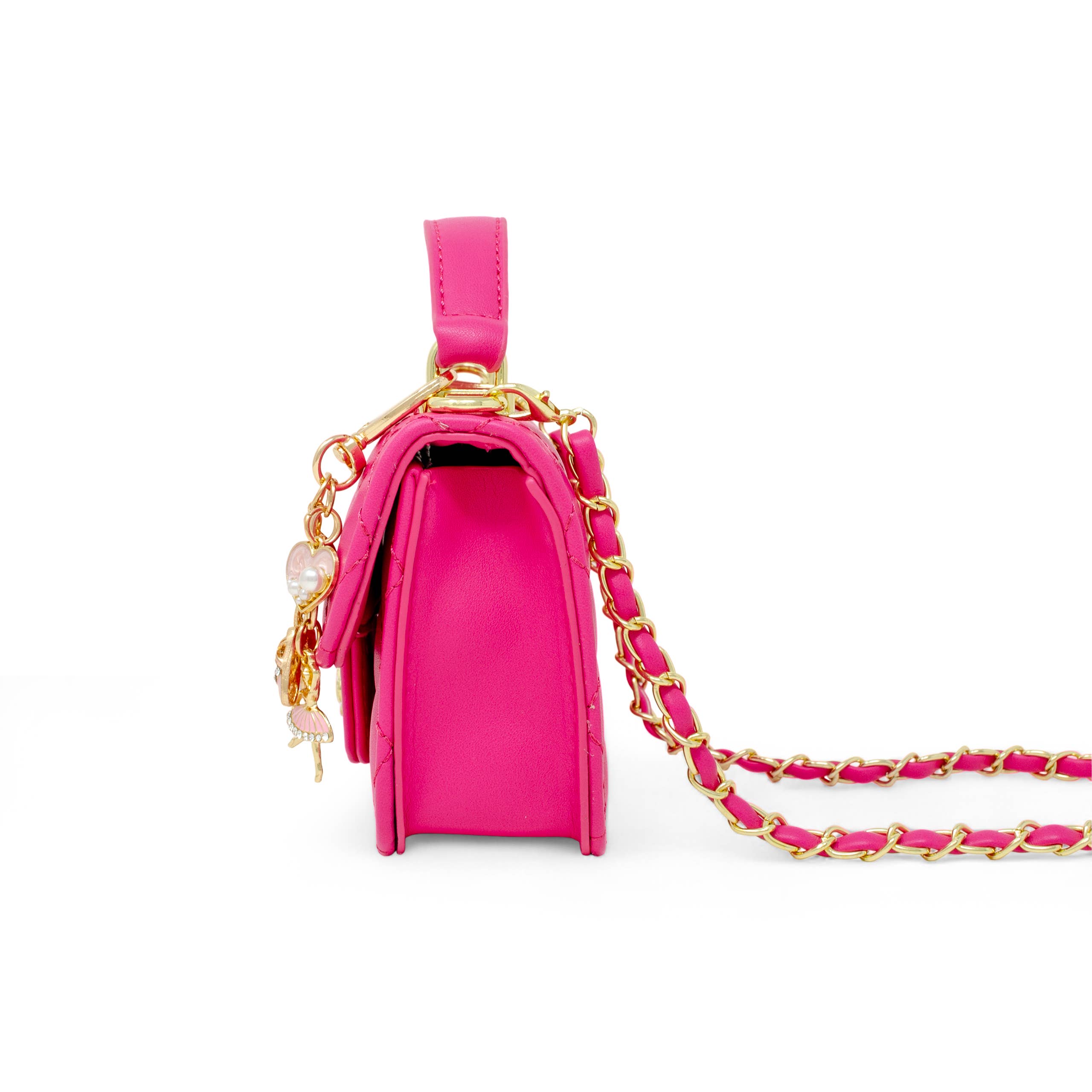 Tiny Treats and ZOMI GEMS - Wholesale Crossbody bag – kids - Tiny Quilted Ballet Charm Handbag8