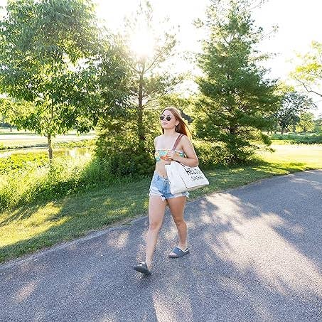 Funky Junque - Wholesale Tote bag – Women's - Large Cotton Tote Bag - Hello Sunshine4