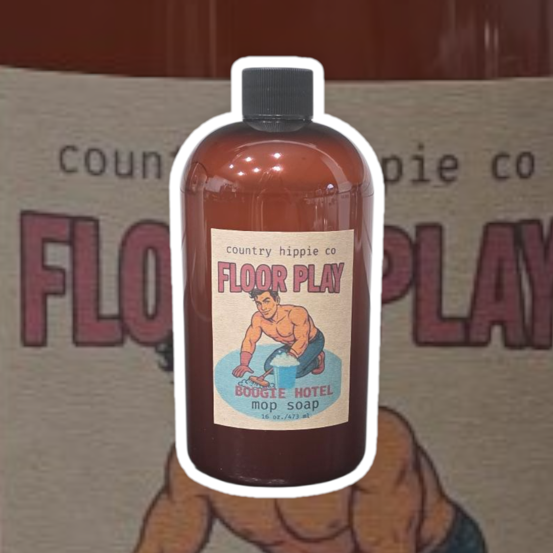 Country Hippie Co. - Wholesale Multi-Surface Cleaner - FLOOR PLAY Mop Soap 16 oz.2