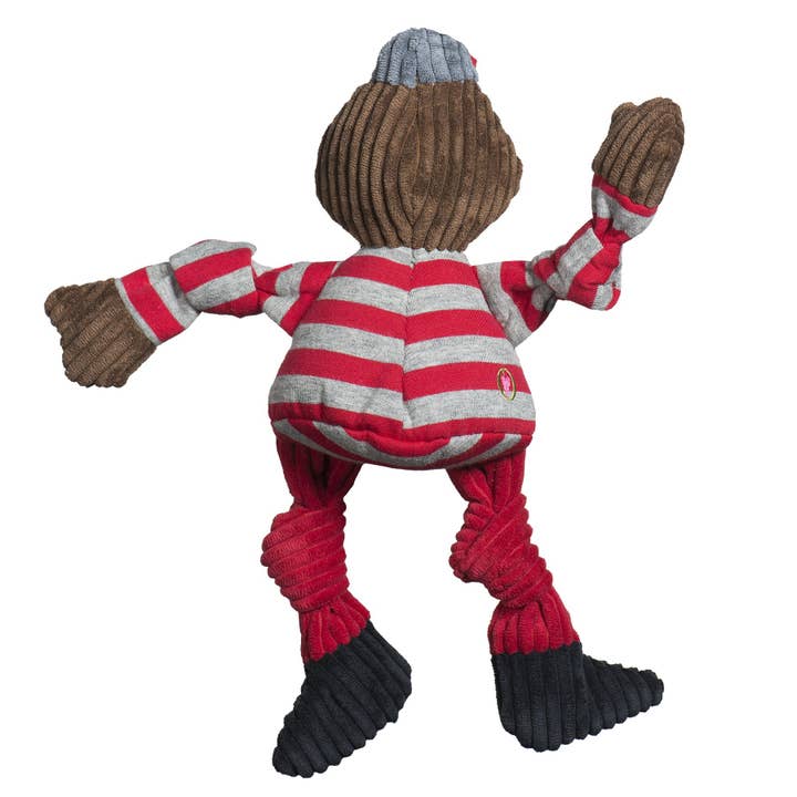 HuggleGroup - Wholesale Pet Plush Toy - Dog - Ohio State University, Brutus the Buckeye Knottie® Dog Toy