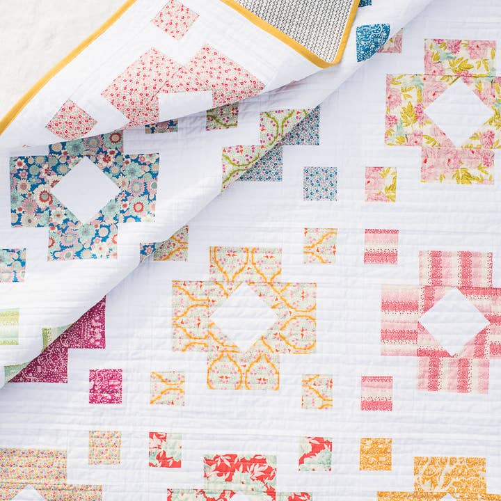 Quilty Love - Wholesale Craft Sewing Kit - Diamond Lanterns PAPER Quilt Pattern2