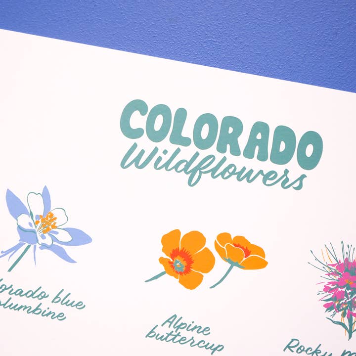 Little Known Goods - Wholesale Art Print - Colorado Wildflowers Print6