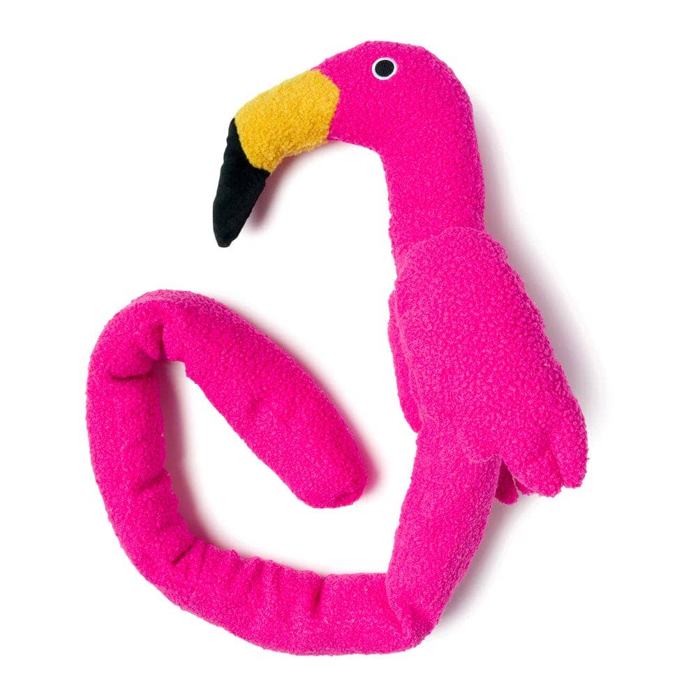 fabdog – wholesale Pet plush toy – Dog – Twisty Flamingo1