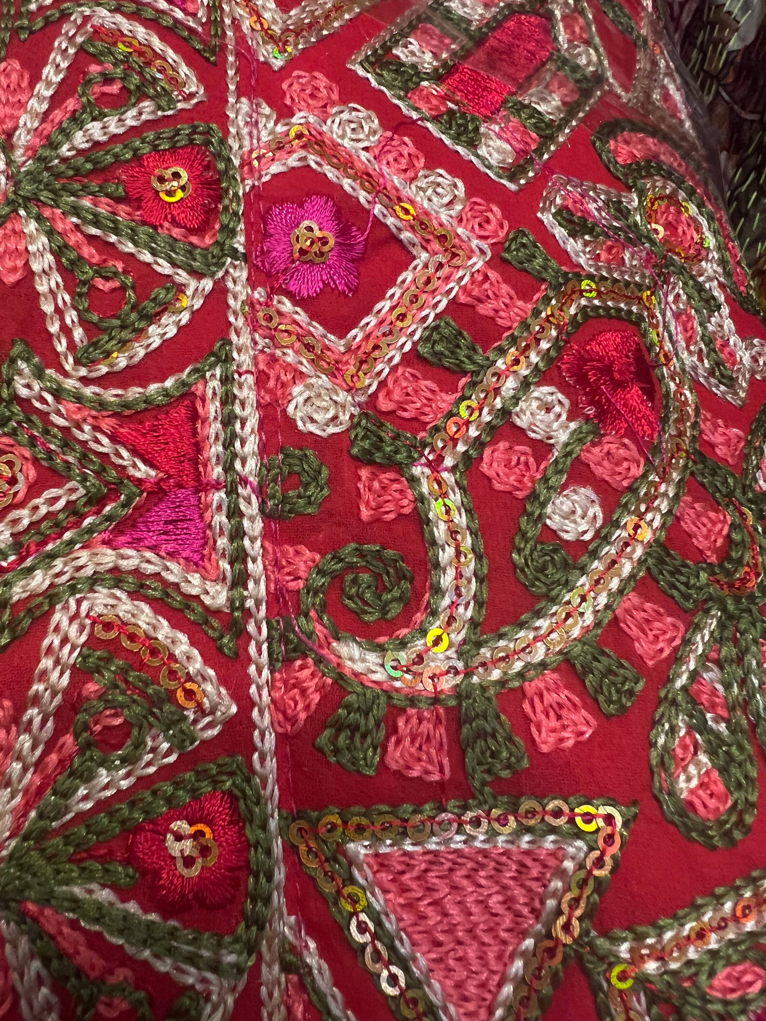 Kinomy - Vente Kimono – femme - Kimono de luxe en coton brodé, manteau pour femme, kimonos1