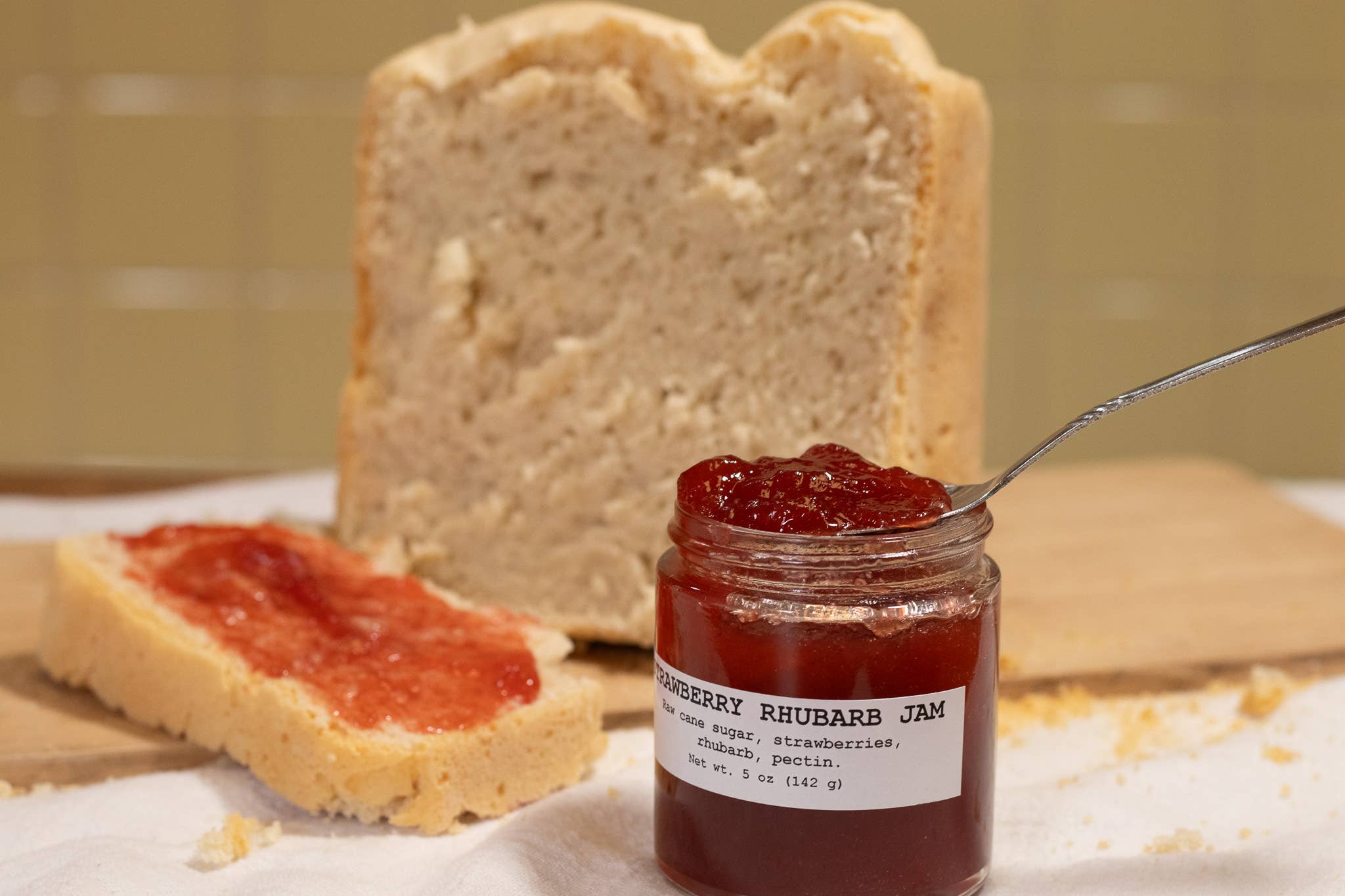 Smoke Camp Crafts - Wholesale Jam/Jelly - Strawberry Rhubarb Jam, 5 oz - Craft, Gourmet, Unusual Jams3