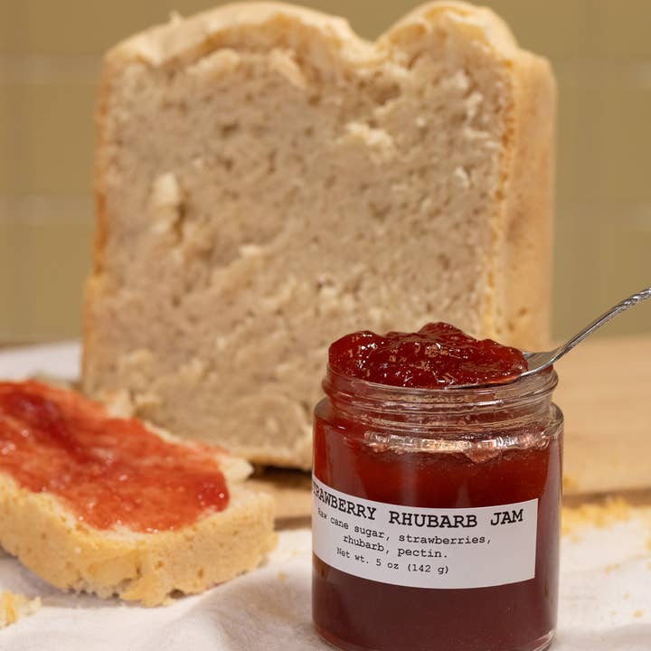 Smoke Camp Crafts - Wholesale Jam/Jelly - Strawberry Rhubarb Jam, 5 oz - Craft, Gourmet, Unusual Jams3