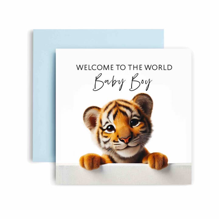 Huxters - Wholesale Baby Card - Welcome to the World Animal7