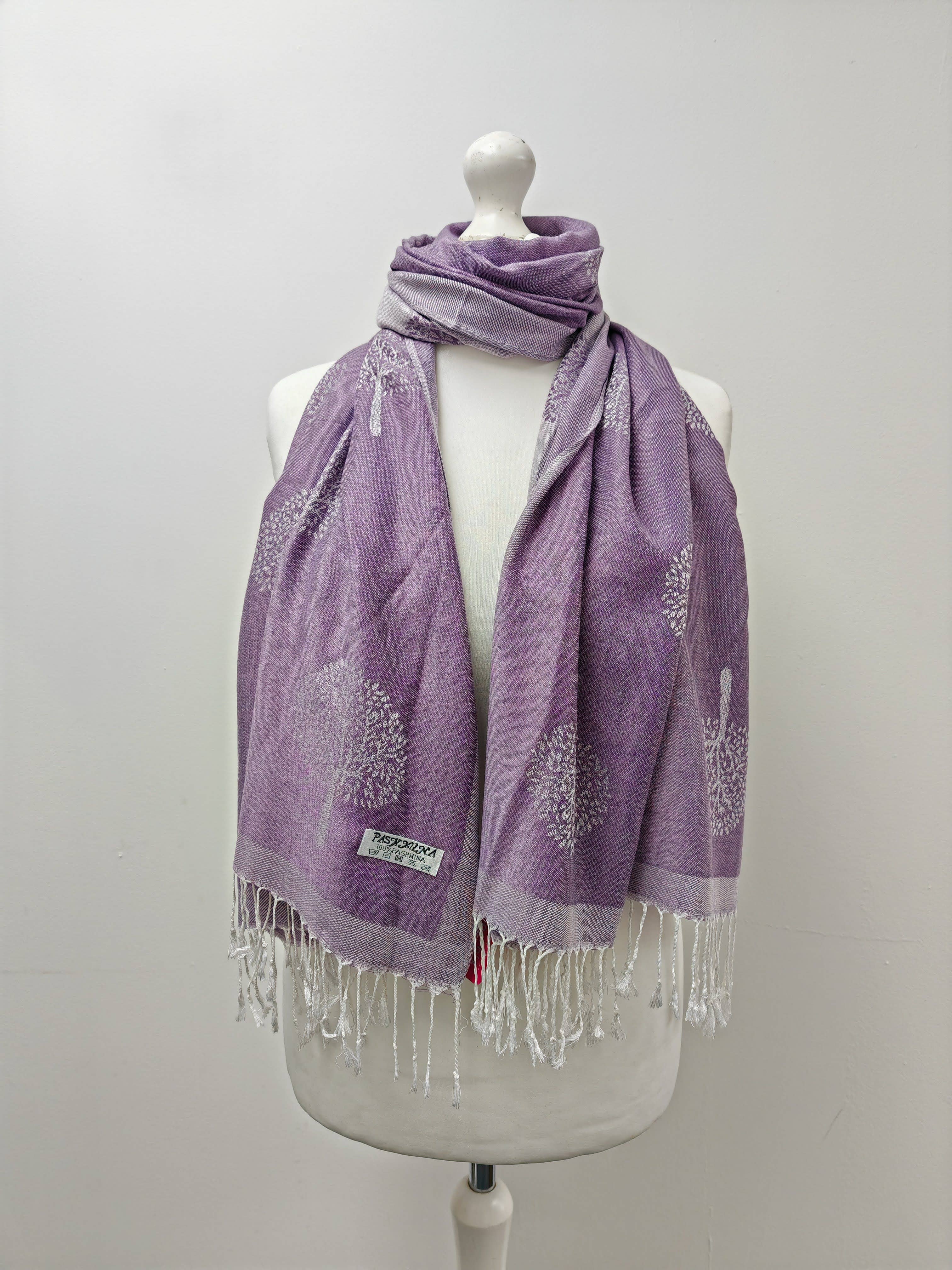 Superbia – wholesale Scarf – Women's – Super Soft Pashmina Scarf Shawl Wrap-2412 Life Tree16