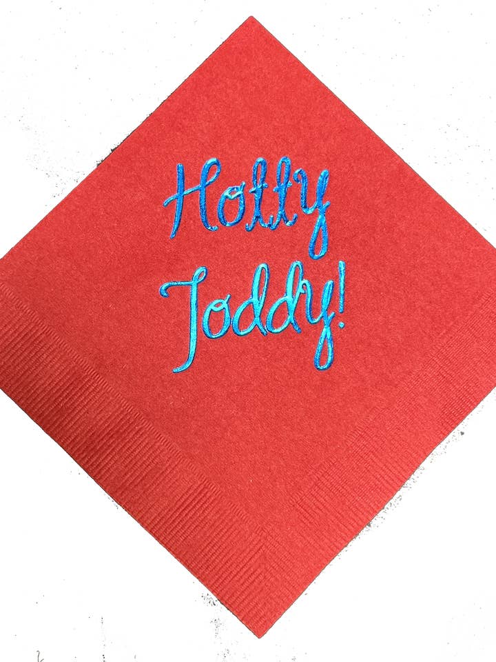 Ole Miss Hotty Toddy Napkins for wholesale by Preppy Mama