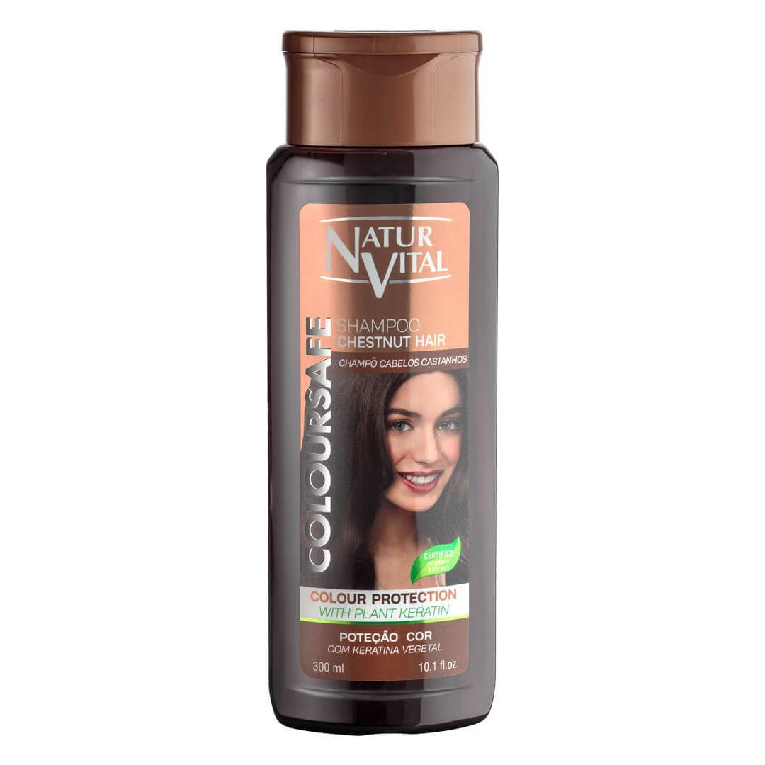 NaturVital & Corpore Sano - Wholesale Hair Shampoo - Coloursafe Hair Shampoo Chestnut  300ml0