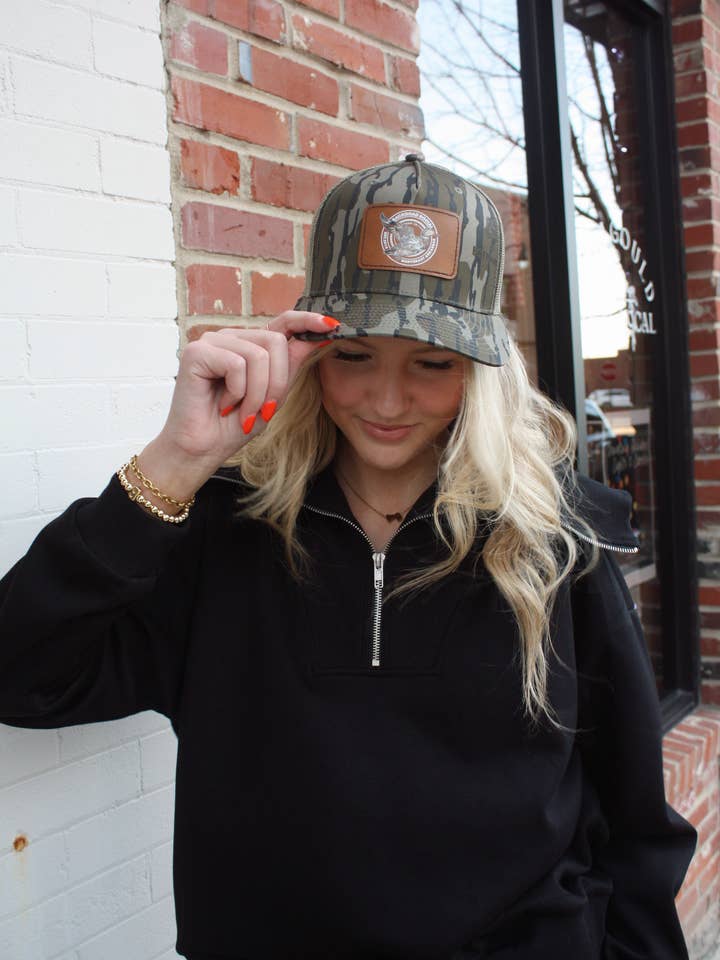 Camo Eend Backroad Social Hoed voor wholesale door Backroad social trade co