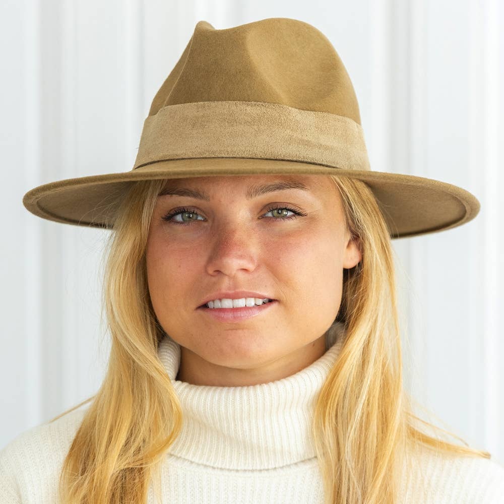 TRAVAUX EN COURS... - Wholesale Fedora - Unisex - WIDE BRIM HAT - leather braid36