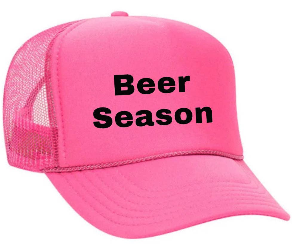 Inappropriate Trucker Hats - Wholesale Trucker Hat - Unisex - Beer Season Trucker Hat20