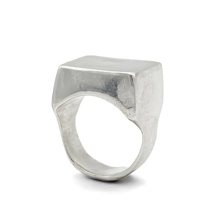 MOCA Jewellery - Wholesale Signet Ring - Small Square Signet Ring3