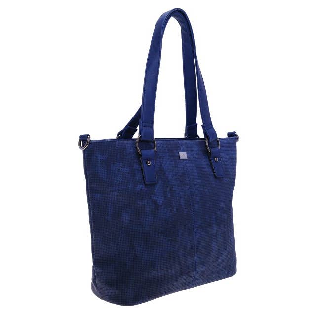 Bernardo Bossi - Wholesale Shoulder Bag - Women's - Bernardo Bossi Handbag Bowling Bag “Perforated1