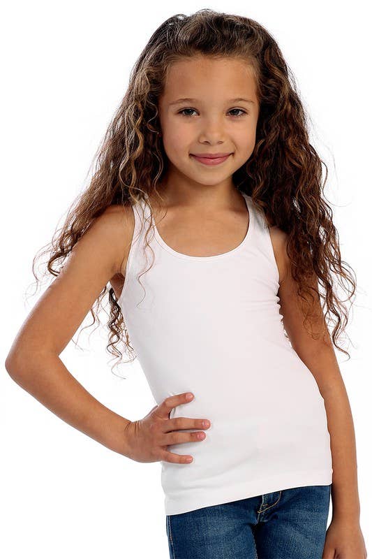 KurveShop - Wholesale Tank Top - Kids - KIDS JERSEY RACERBACK TANK15