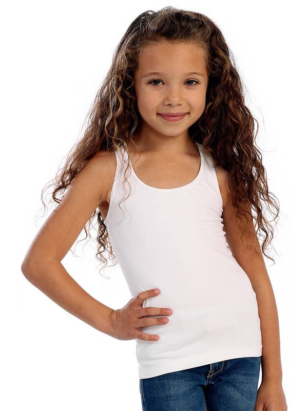 KurveShop - Wholesale Tank Top - Kids - KIDS JERSEY RACERBACK TANK15