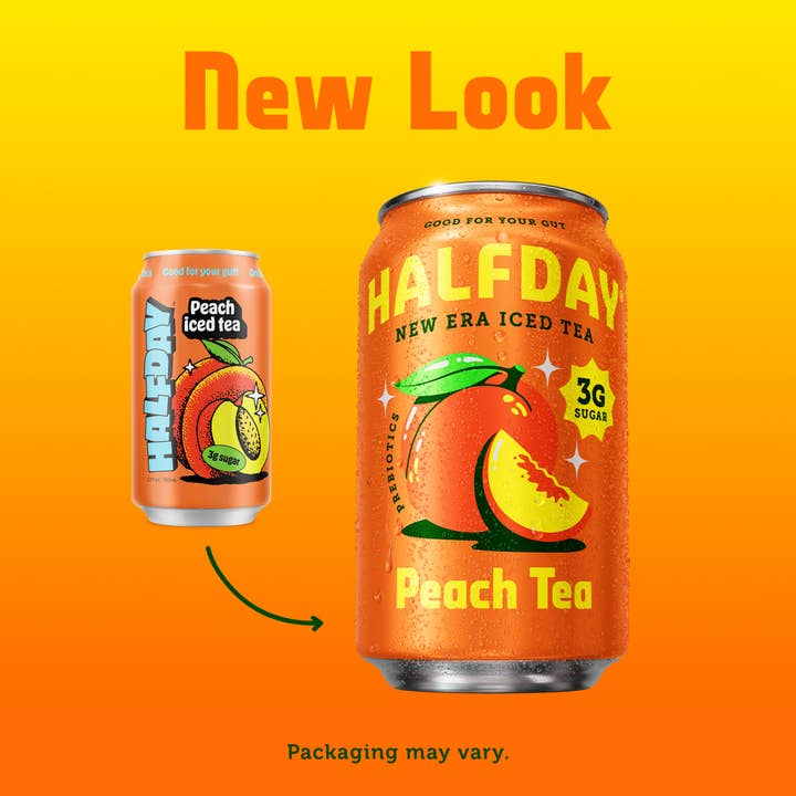 Halfday Tonics - Wholesale Iced Tea - Peach Iced Tea 12 Pack3