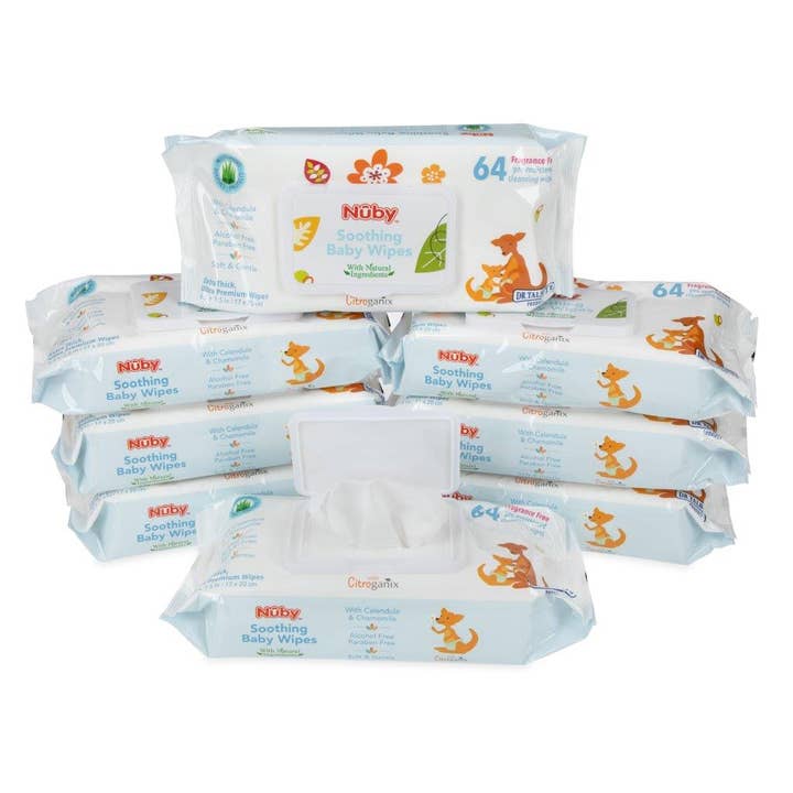 Dr. Talbot's - Wholesale Face & body wipes – Baby - Soothing Baby Wipes, Unscented, 512 Count1