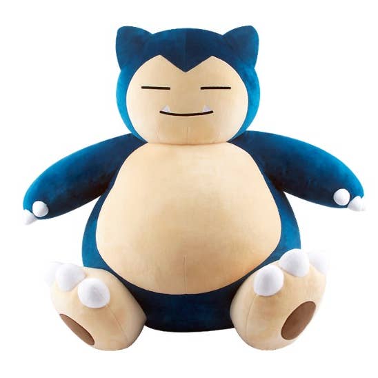 K_Wonderland - Vendita all'ingrosso Peluche - Bambini e neonati - Pockemon Snorlax, peluche morbido, regalo decorativo