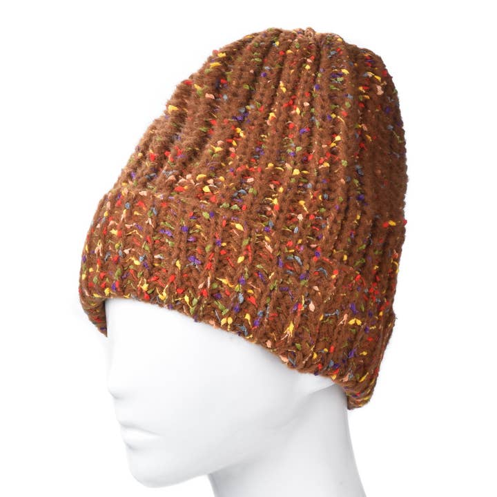 Funkyrel® Atzbranding Limited – wholesale Beanie – Women's – Haila - Knitted Splash Beanie Hat1