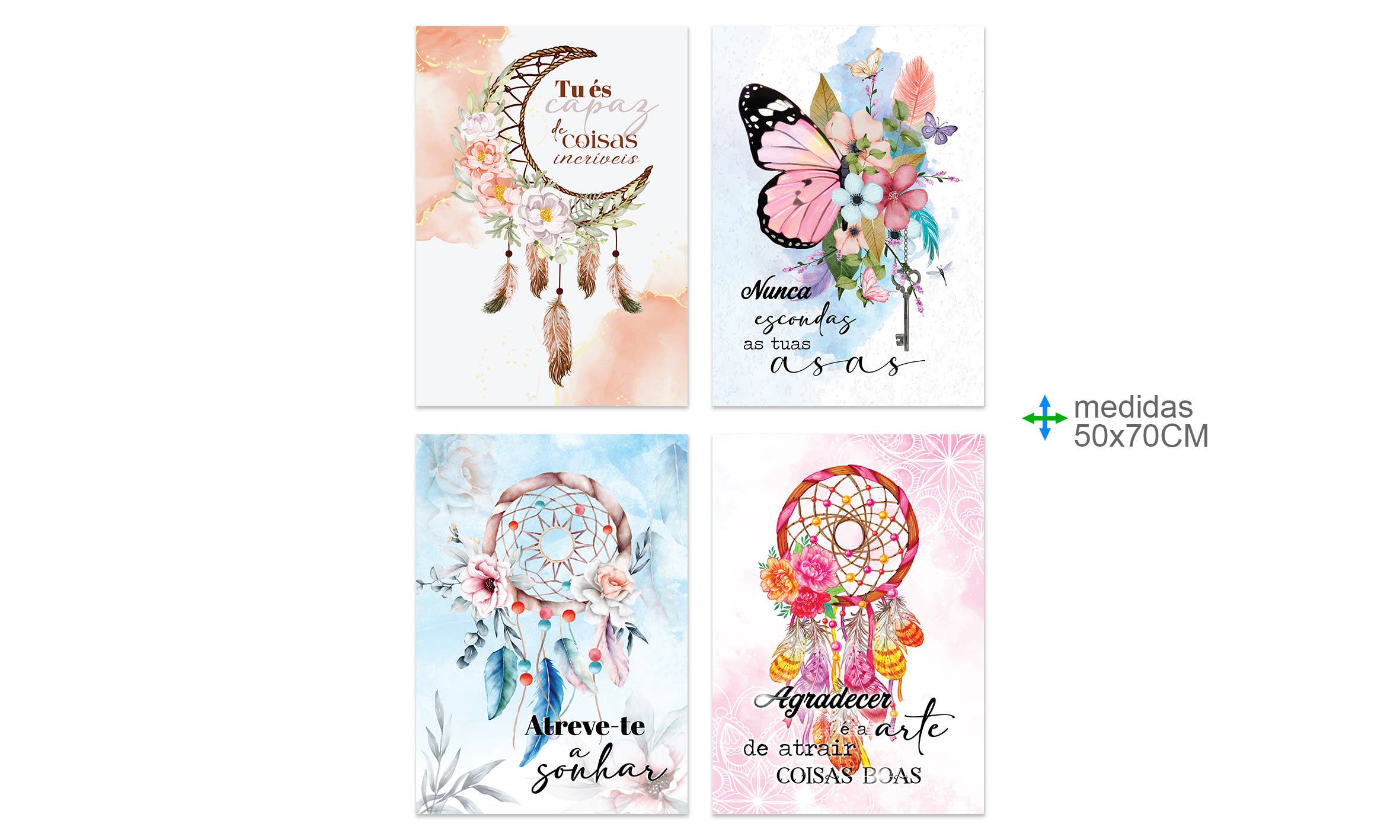 Esoterica Arte - Vente Tapisserie/textile - Toile 50x70x2,5cm (4unités)0