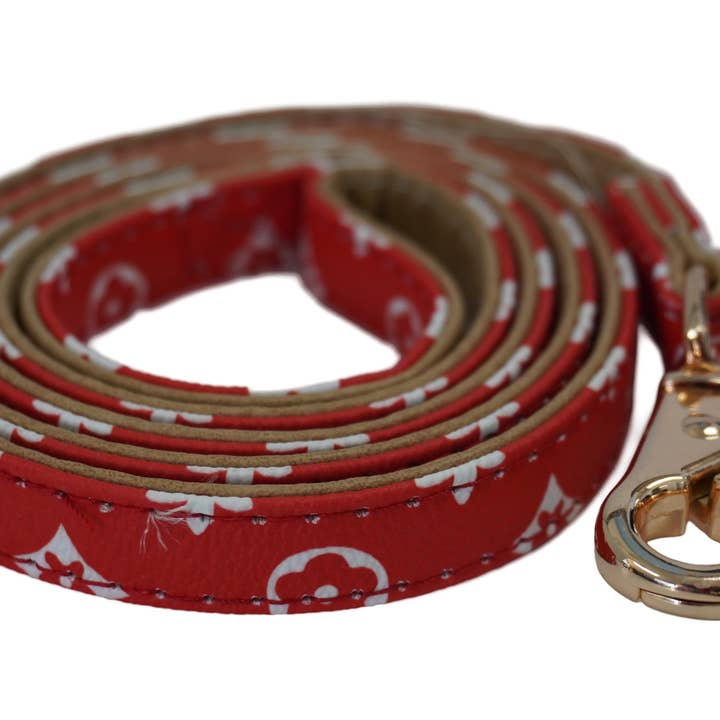 BARK by DOG - Wholesale Pet Leash - Dog - Soho Orange Luxury Dog Leash