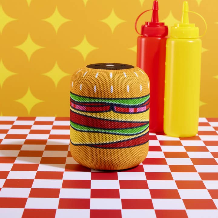 Mustard - Vendita all'ingrosso Casse audio - Burger Speaker - Altoparlante USB a forma di hamburger