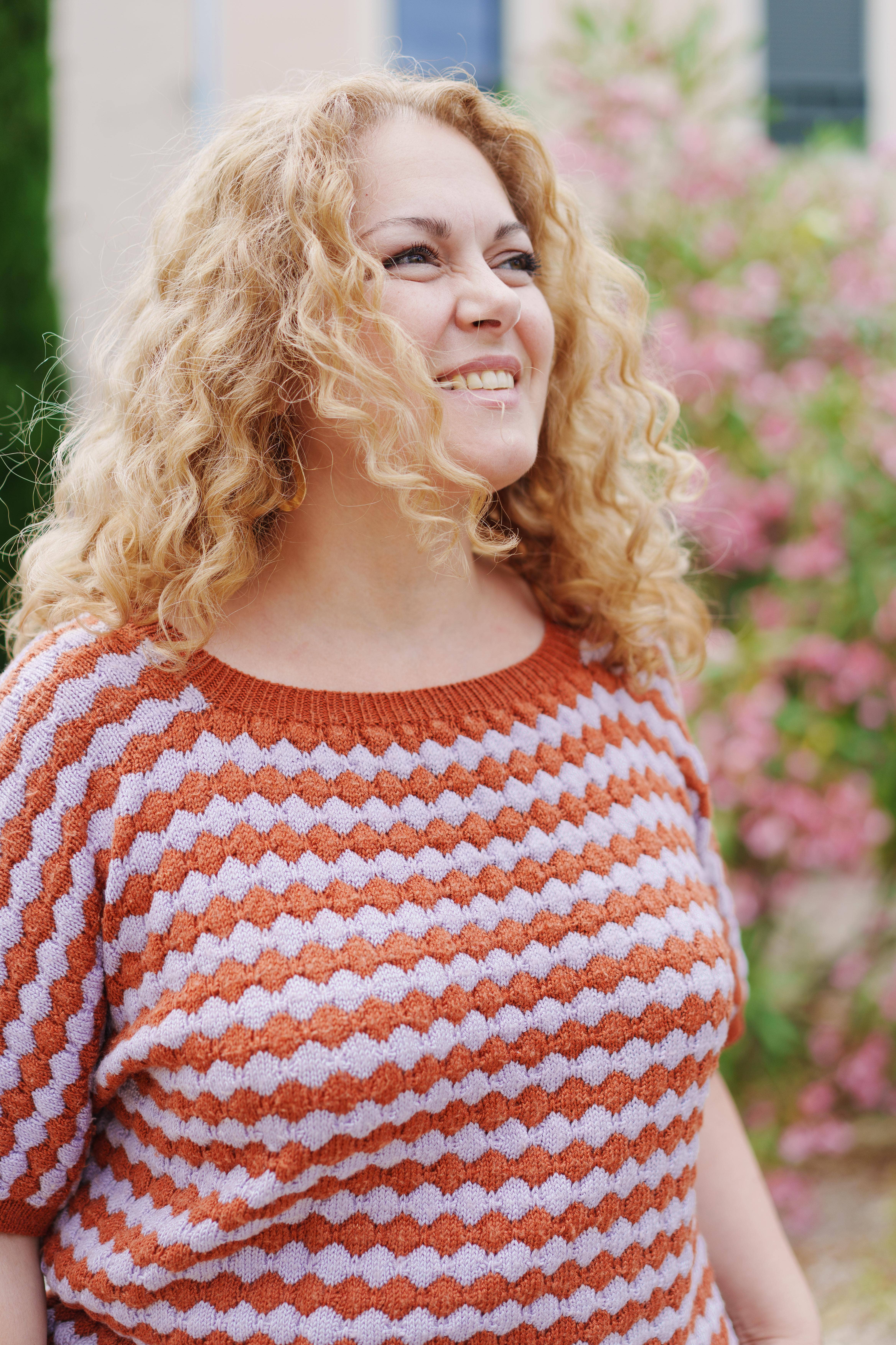 Lise Tailor - Venta al por mayor Material para punto/ganchillo - Patrón de tejido - Top Mona (niños y adultos)9