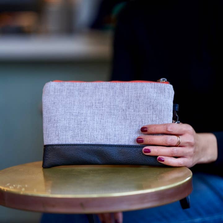 Gowanus Wristlet Clutch for wholesale by Canopy Verde
